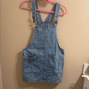 Denim Overall Dress
